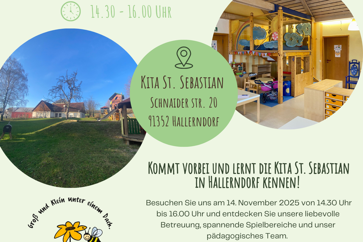 Tag der offenen Tür - Kita St. Sebastian Hallerndorf