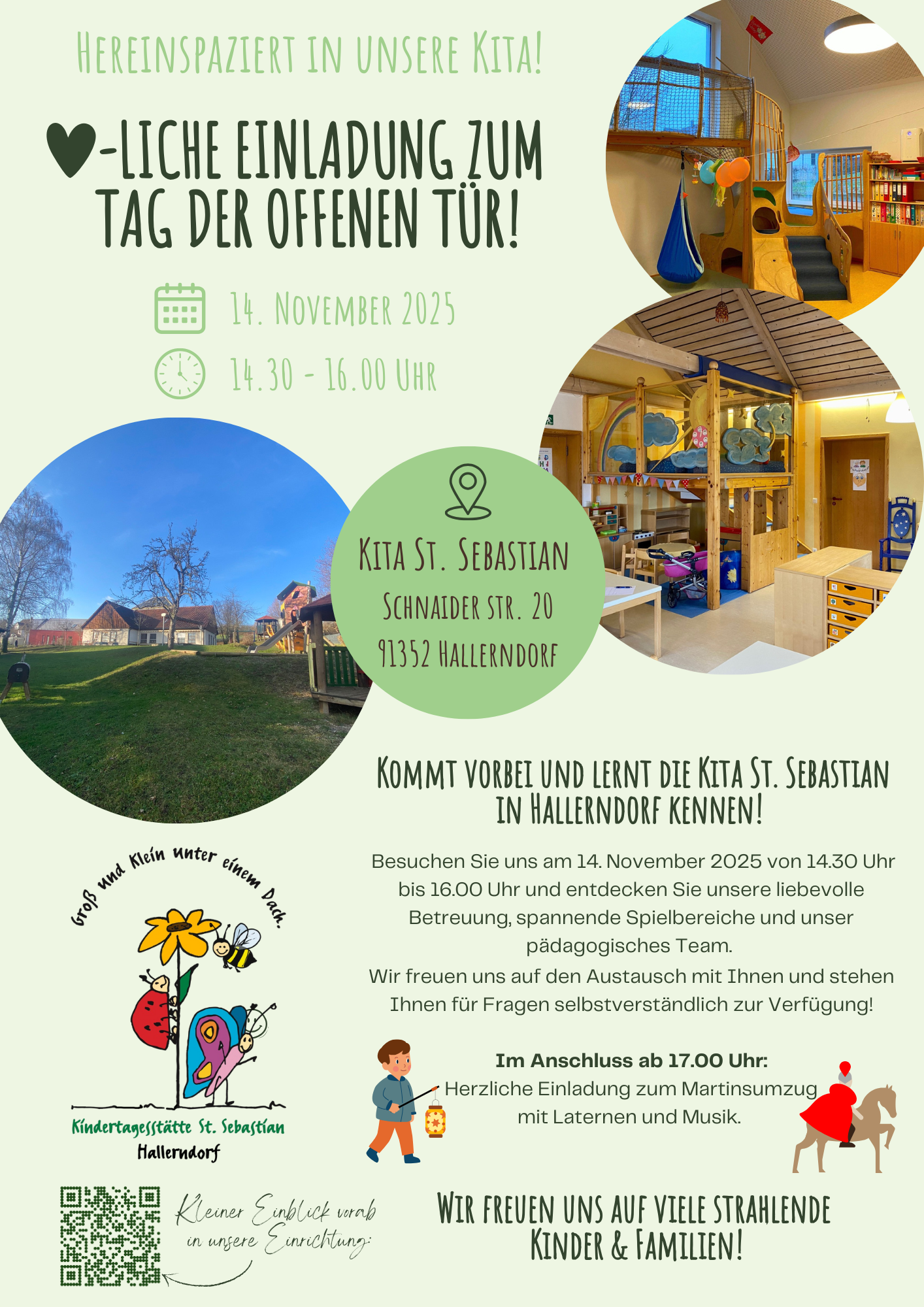 Tag der offenen Tür - Kita St. Sebastian Hallerndorf
